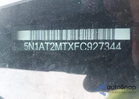 2015 Nissan Rogue S z USA, uszkodzony, nr VIN 5N1AT2MTXFC927344